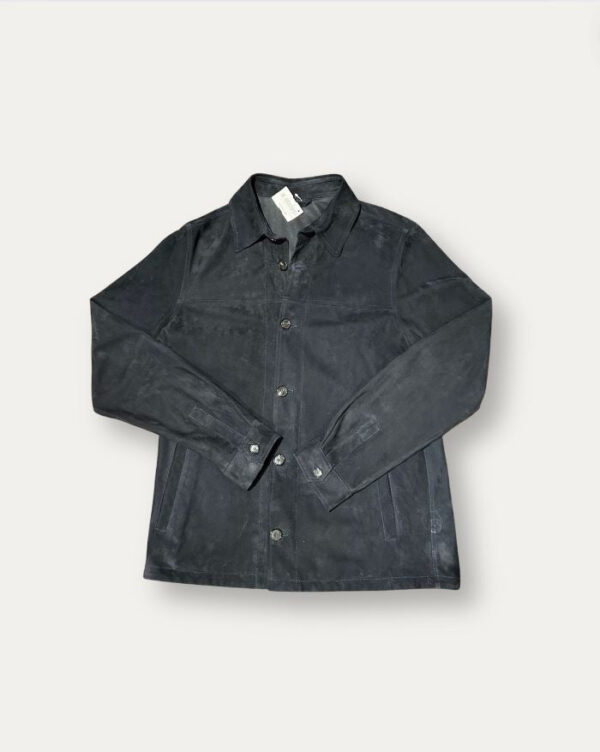 Manto Washed Suede Shirt Jacket